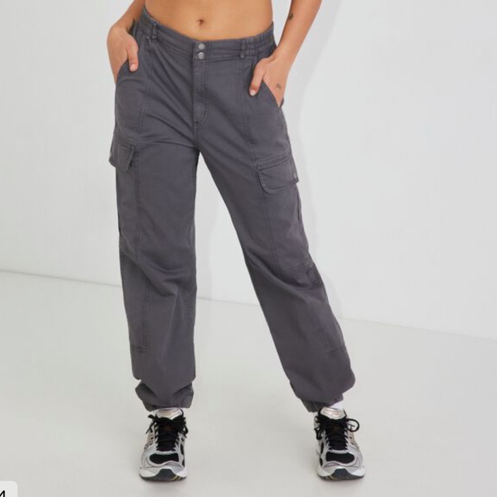 Garage Gray Cargo Women Jeans